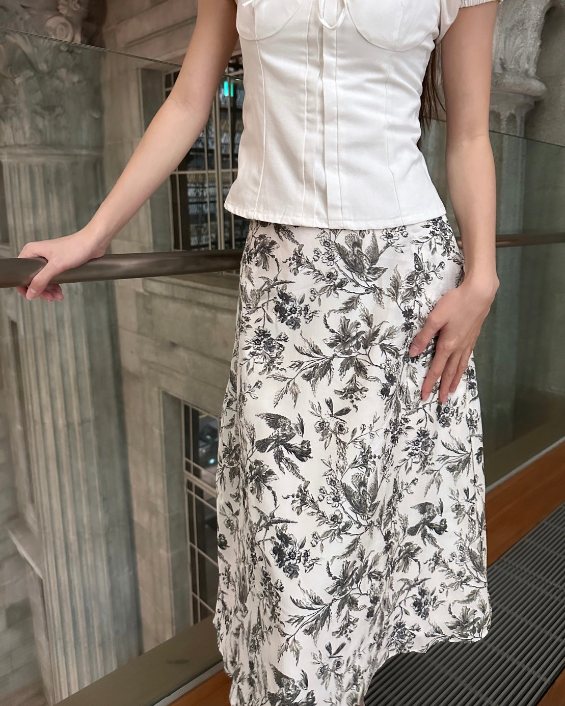 Botanica A Line Skirt ( Midi/Maxi )