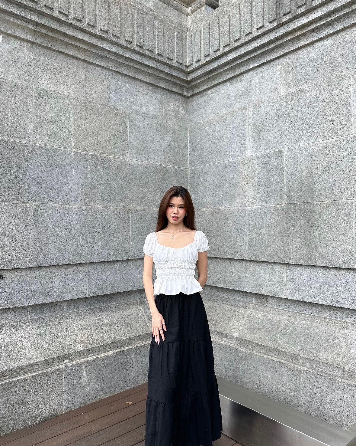 Angel White Stretchable Top ( White )