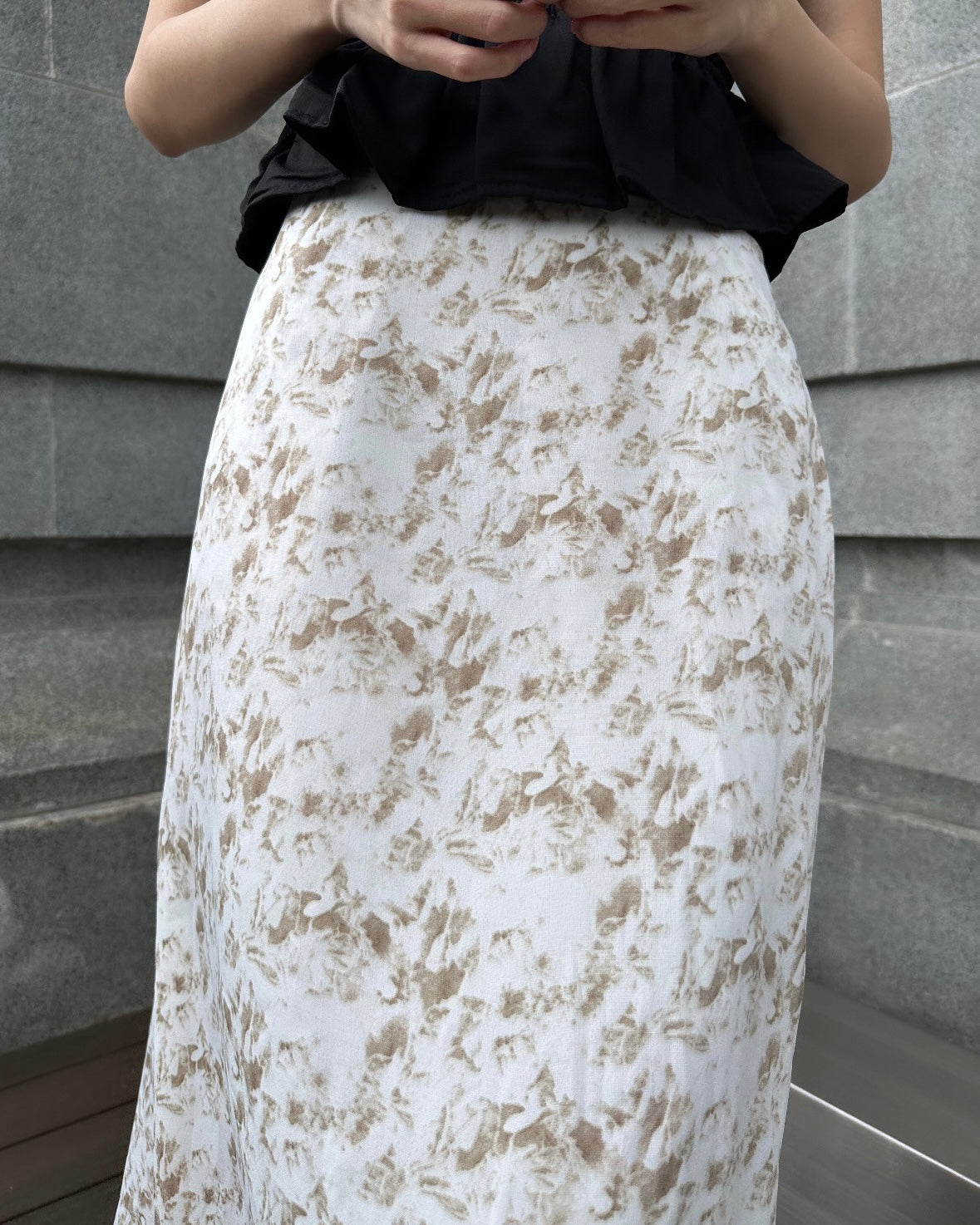 Dune Maxi Skirt (Limited Edition) A line Freesize Maxi