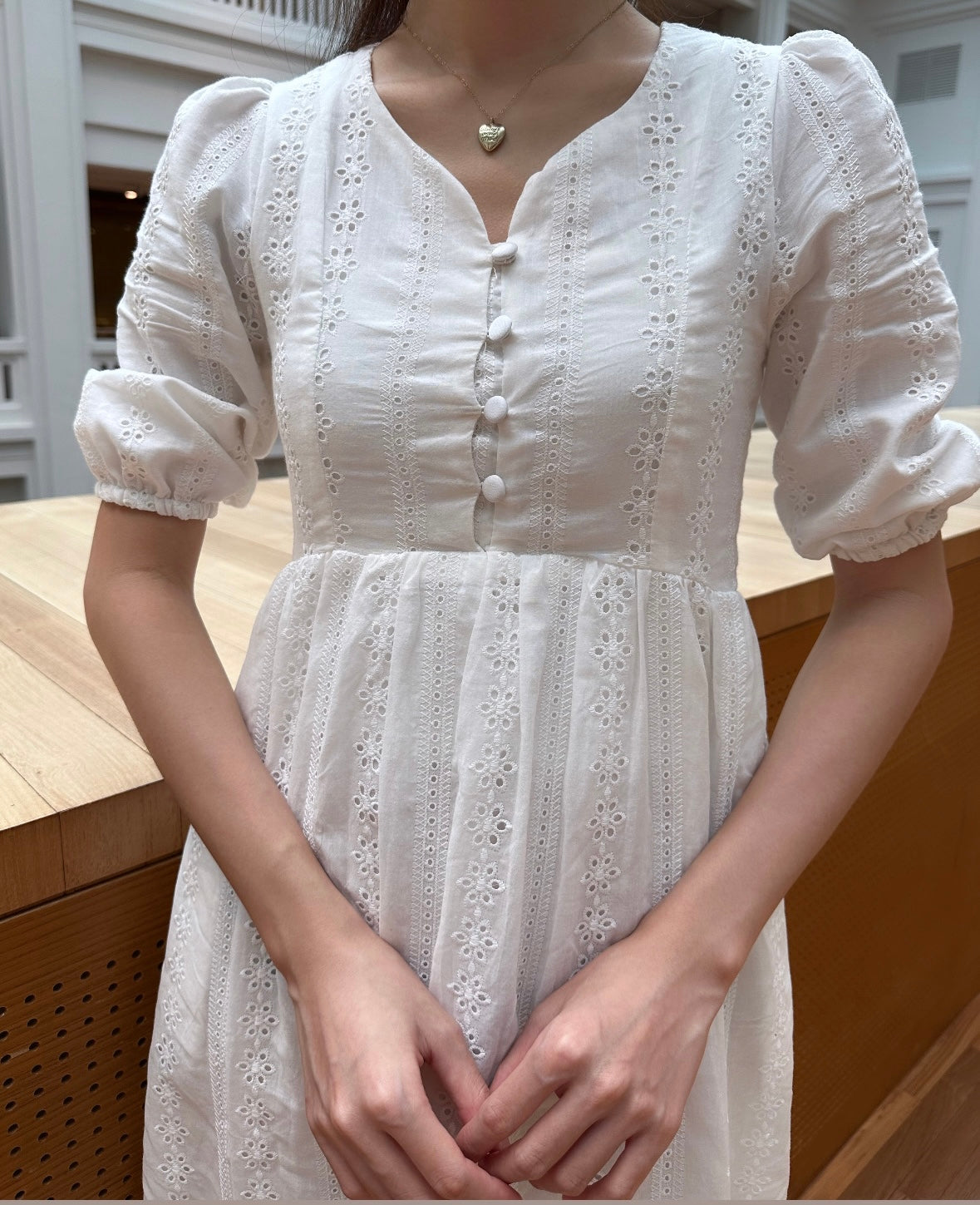 Daffodil Embroidered Maxi Dress