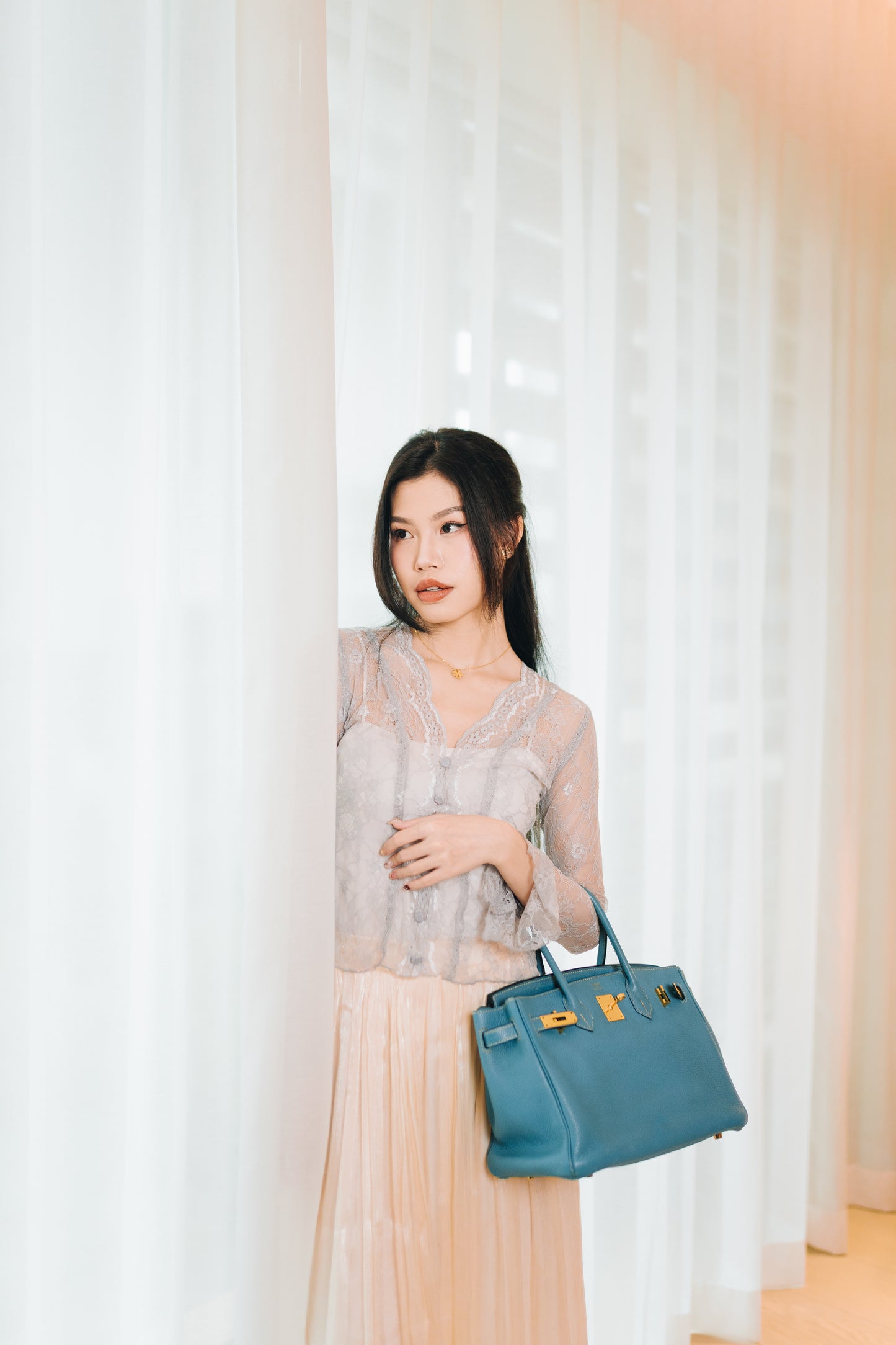 Ms Birkin Kebaya Lace Top Versa Raya 2025