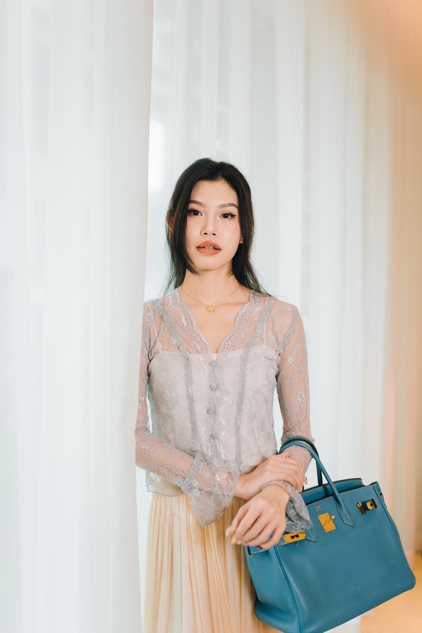 Ms Birkin Kebaya Lace Top Versa Raya 2025
