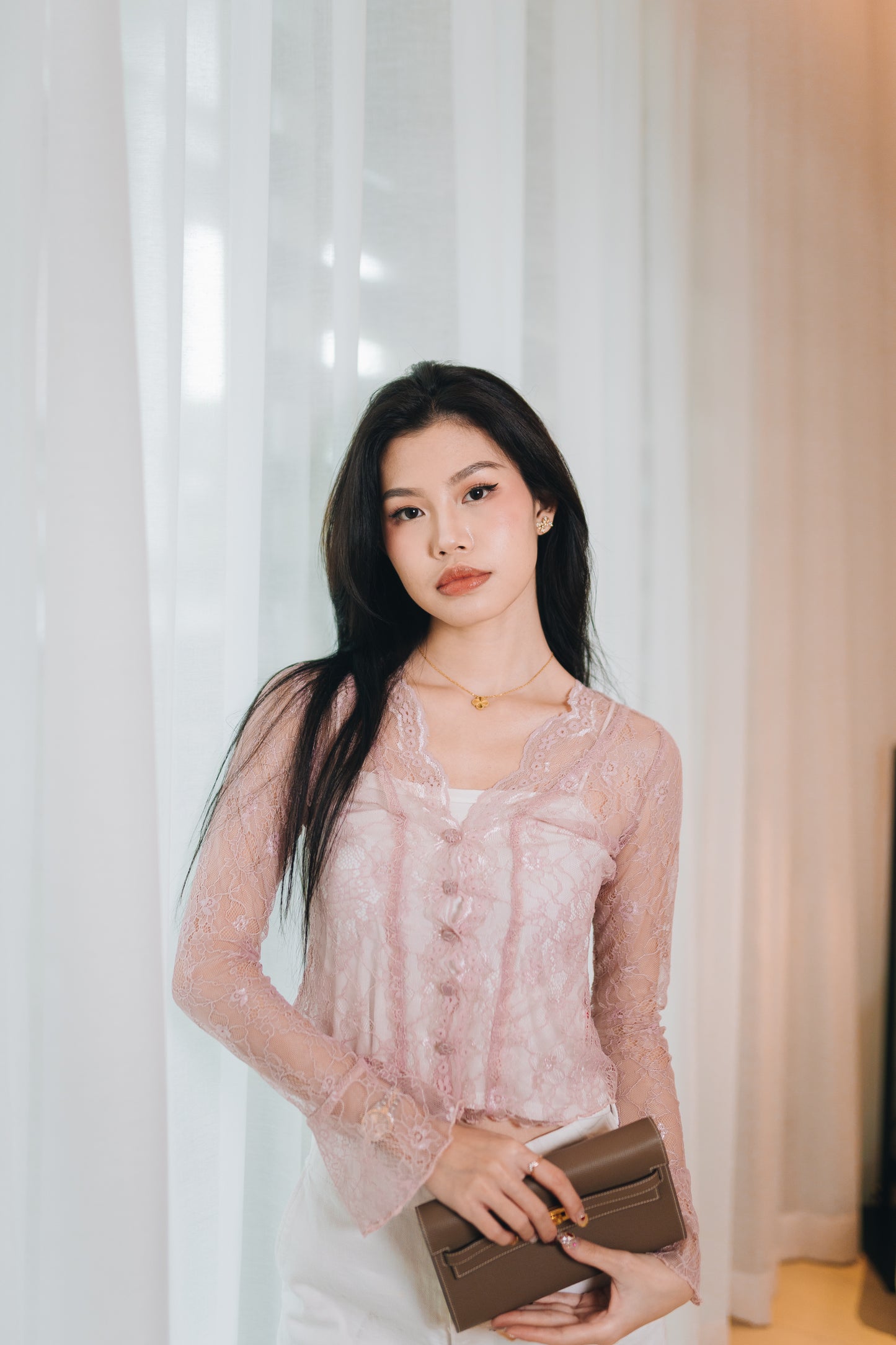 Ms Kelly Kebaya Lace Top Versa Raya 2025