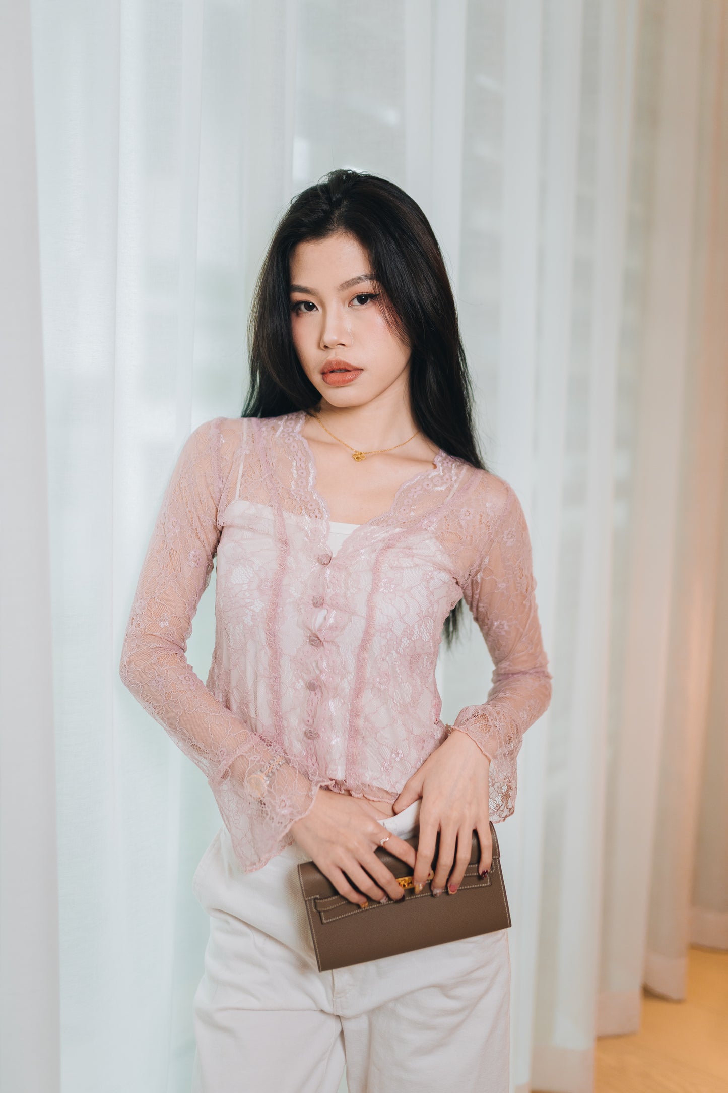 Ms Kelly Kebaya Lace Top Versa Raya 2025