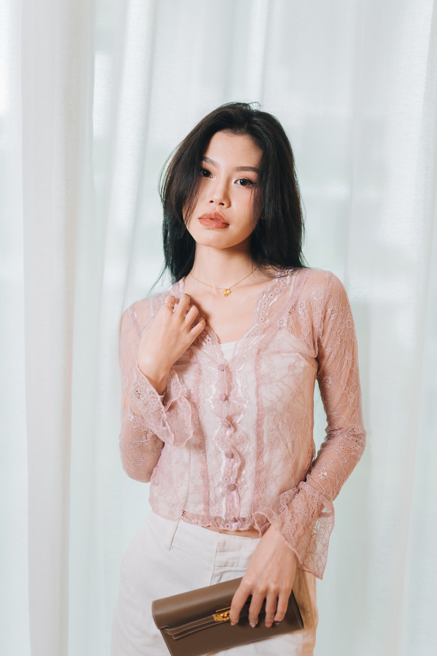 Ms Kelly Kebaya Lace Top Versa Raya 2025