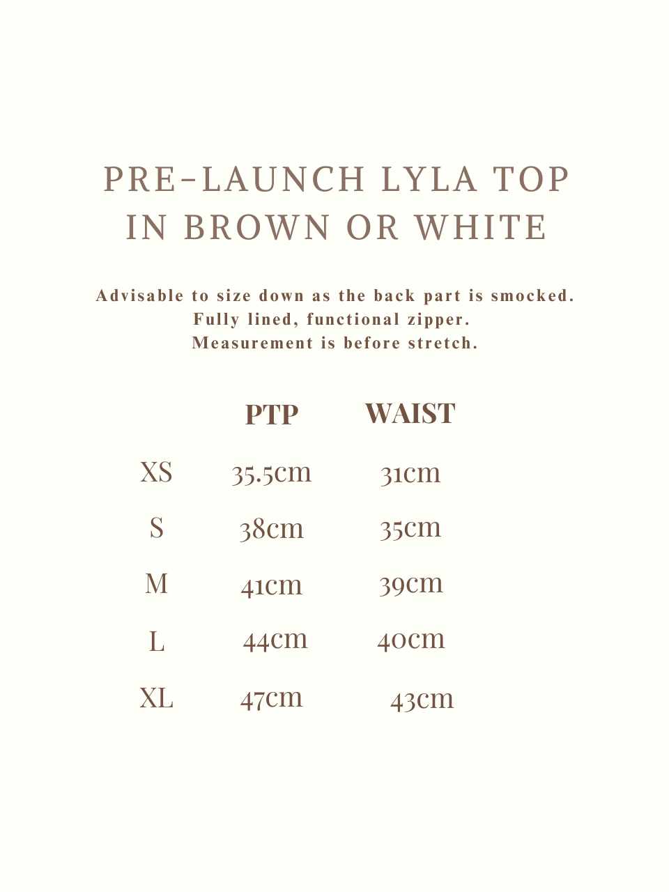 Pre-Launch Lyla Top ( Premium fabric )