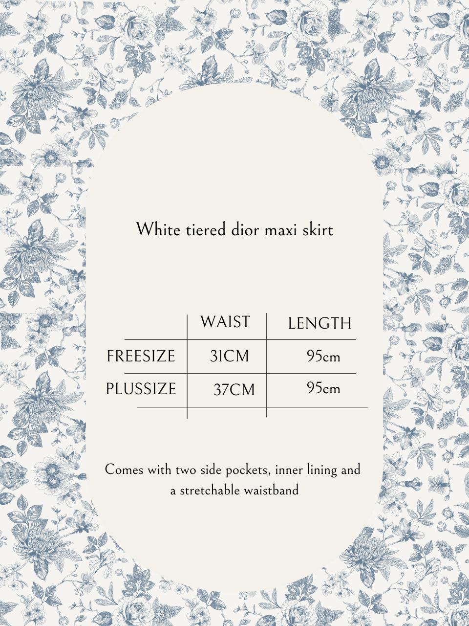 Pre launched D- Maxi Tiered Skirt