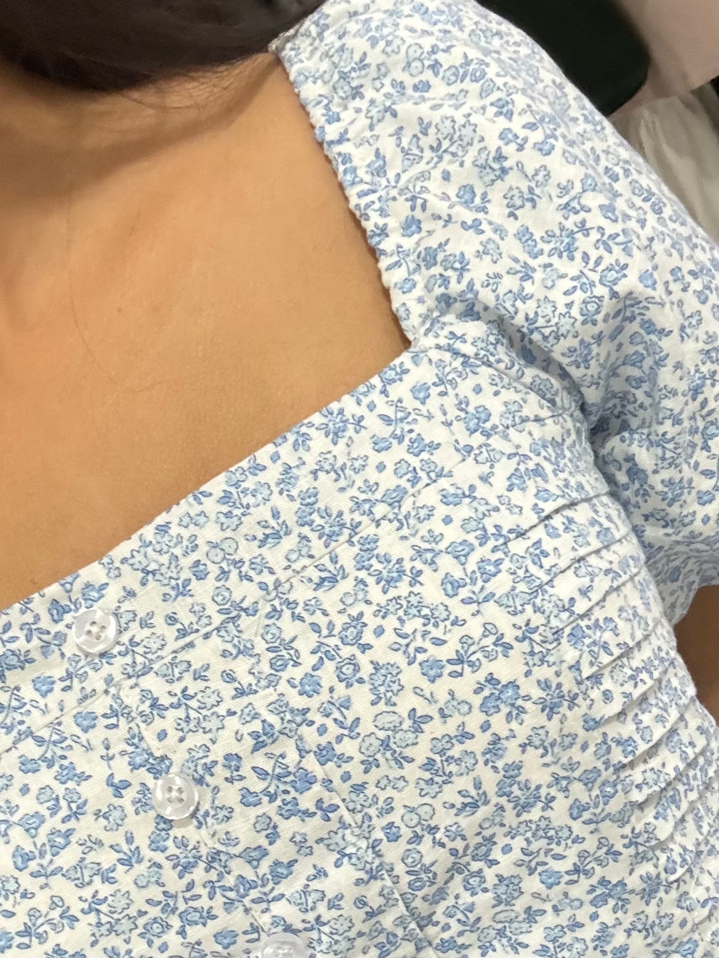 Whispers of Spring Linen Dress ( Exclusive )
