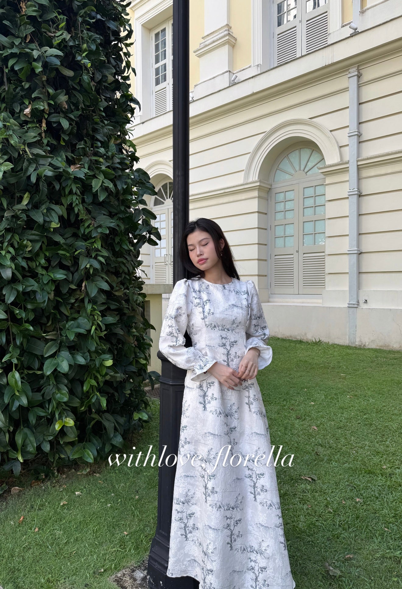 Aurora Maxi Dress in - Imperial print ( Limited edition )