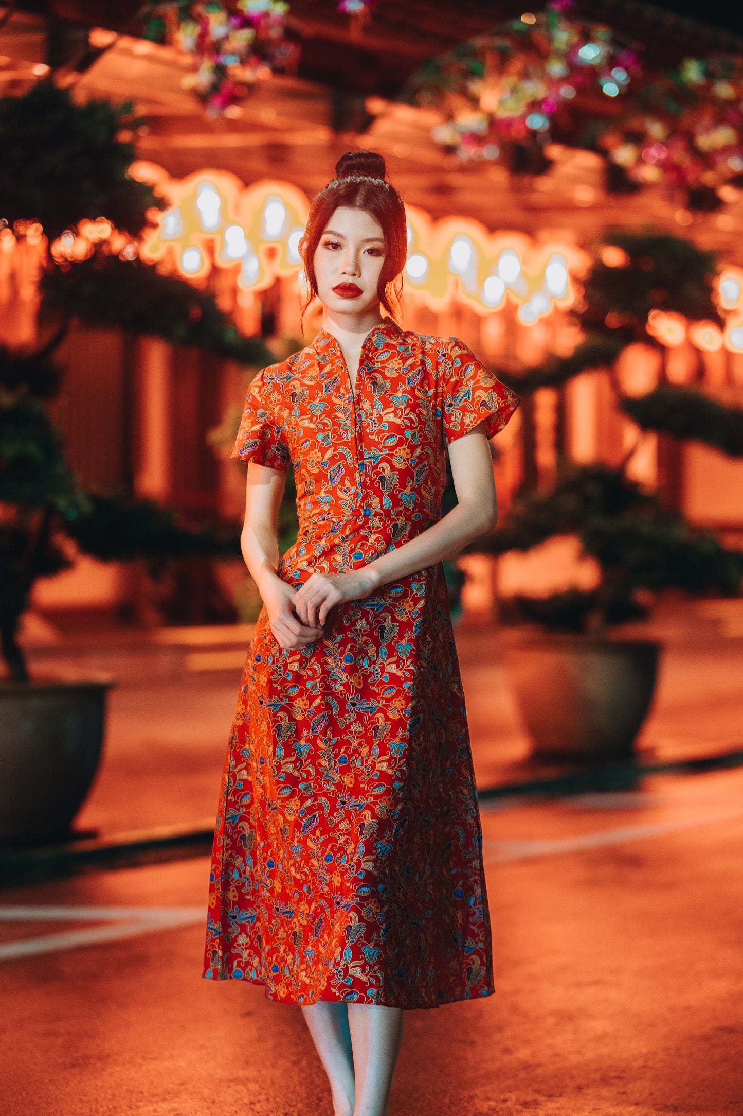 Last few pieces CNY Special Batik Dress ( 3 colors )