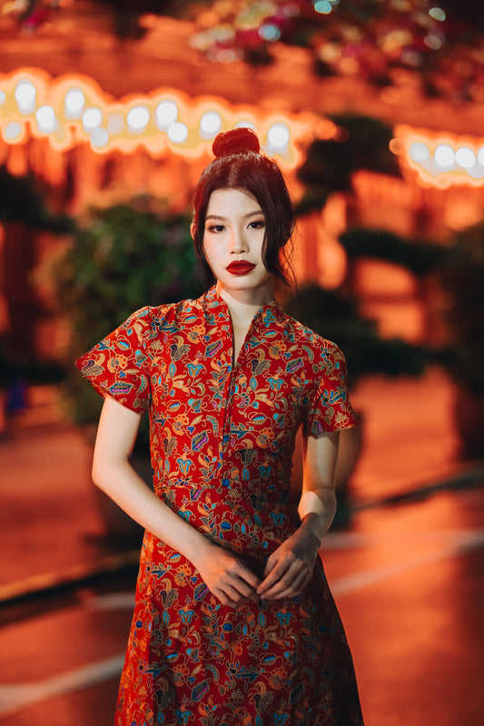 Last few pieces CNY Special Batik Dress ( 3 colors )
