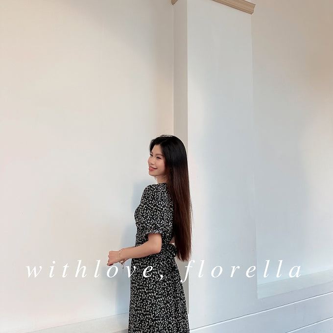 Botanical Aurora Midi Dress