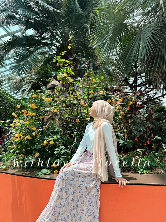 Lulea tier maxi skirt