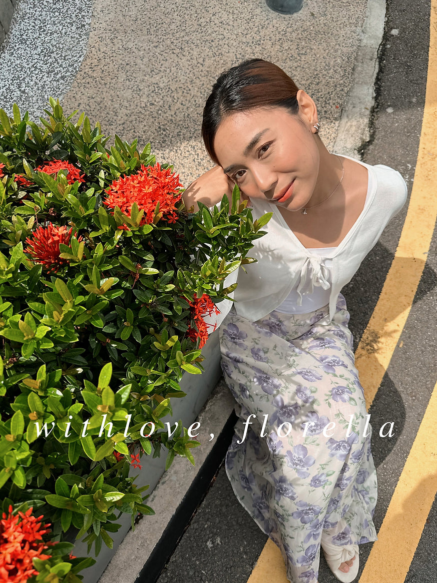 Caroline A line midi/maxi skirt yellow