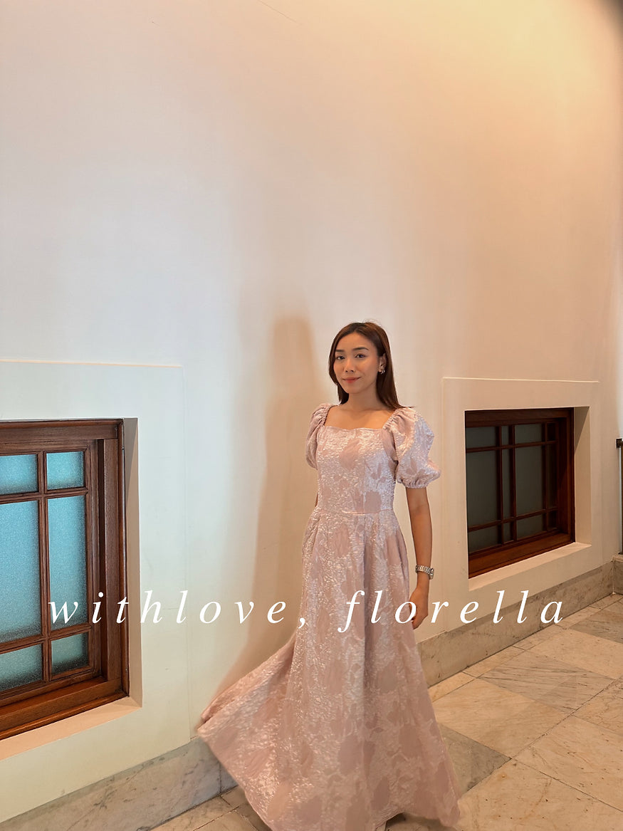 Bridgerton puffy sleeve dress