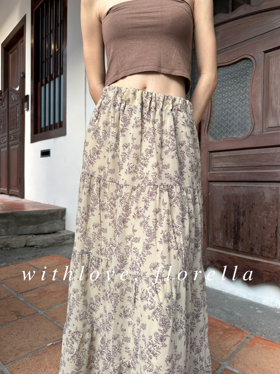 Garden of Vows Tier Skirt ( Exclusive )