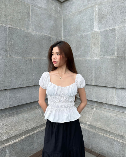 Angel White Stretchable Top ( White )
