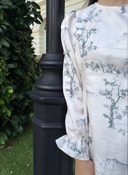 Aurora Maxi Dress in - Imperial print ( Limited edition )