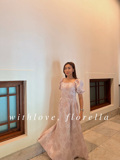 Bridgerton puffy sleeve dress