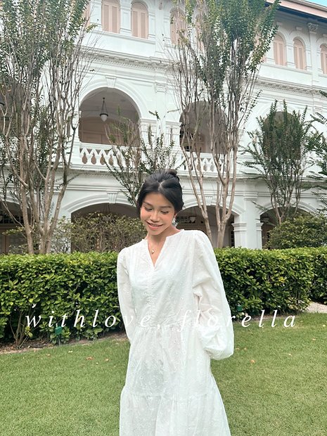 Charm Eyelet Maxi dress