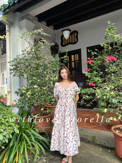 Cherry Blossom Midi Dress