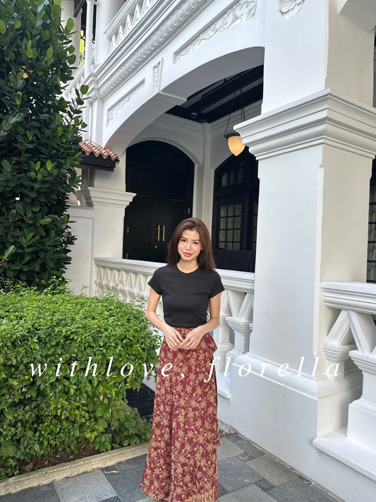 Lelona Batik Wrap Skirt ( 3 colors ) (2nd launch)