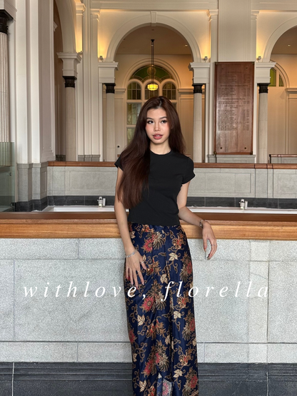 Batik Drape Maxi Skirt ( SQ Inspired )