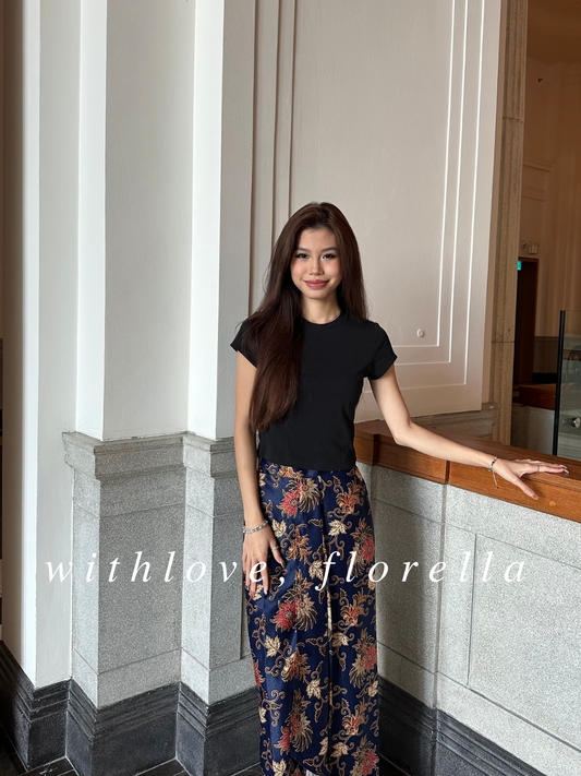 Batik Drape Maxi Skirt ( SQ Inspired )