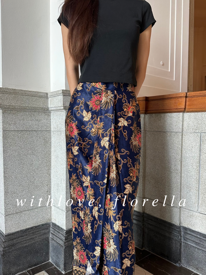 Batik Drape Maxi Skirt ( SQ Inspired )